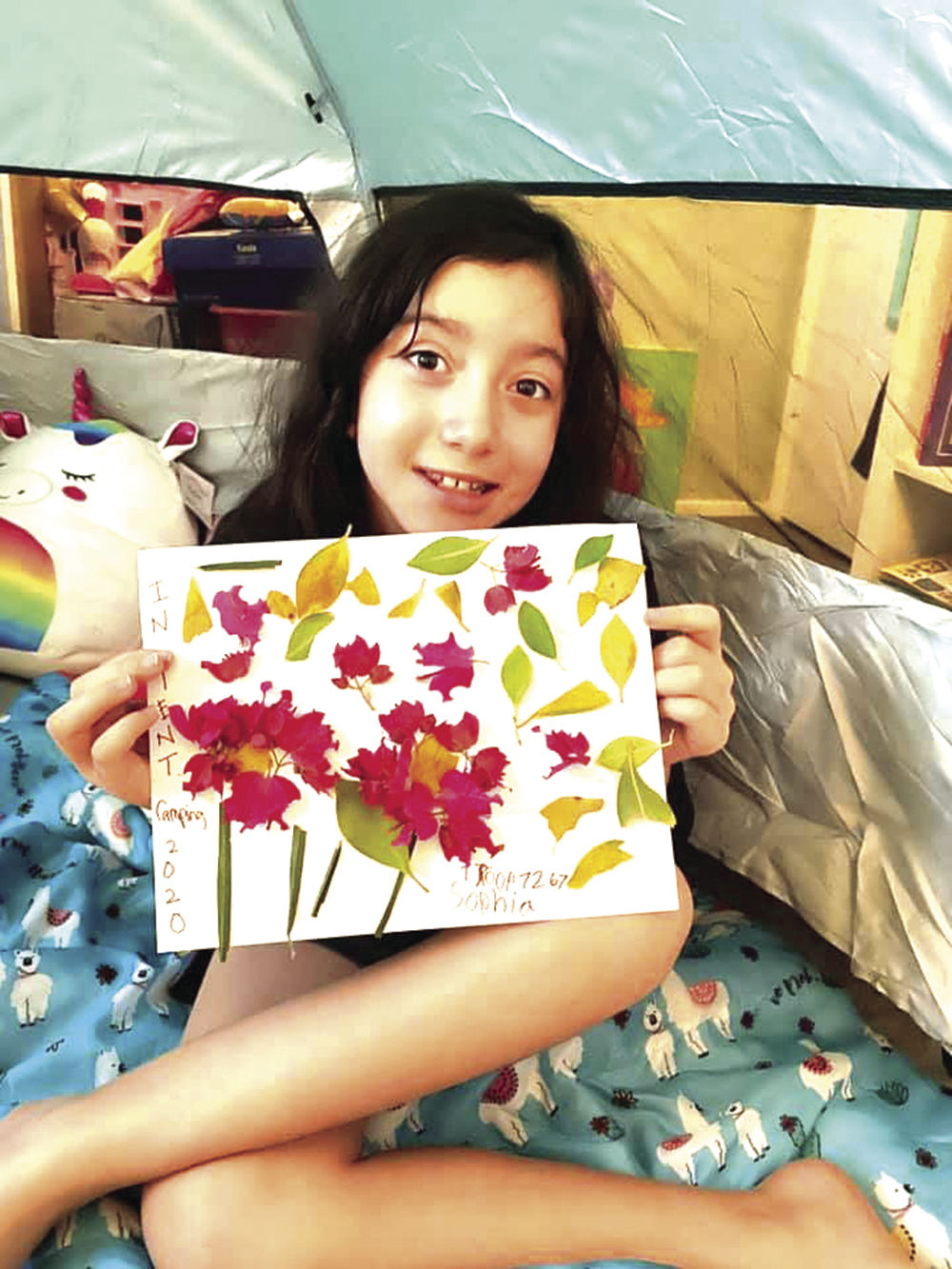 YOUTH: Girl Scouts camp ‘in’ during virtual campout